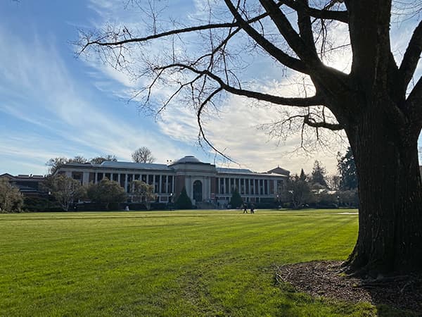 オレゴン州立大学(短期留学連携先)のキャンパス風景