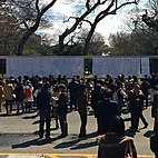 <span class="qrinews-figure-title">2014年3月21日 学部入試（後期日程）合格発表,11時頃に合格発表がありました。</span>　<a href="https://www.google.co.jp/maps?q=33.623822,130.425283+(合格発表)&z=18" target="_blank">五十周年記念講堂前</a>（撮影場所：）