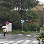 <span class="qrinews-figure-title">2014年7月17日 大雨</span>　昨日は大雨・洪水警報が発令されており、梅雨前線の影響で局地的な大雨に見舞われました。急に降り出す雨は勘弁してほしい所です。ところで、大雨が降るとなぜか柱から水が吹き出るようです。（撮影場所：<a href="https://maps.google.co.jp/maps?q=33.626381,130.425326+(here)&z=18" target="_blank">理学部1号館</a>）